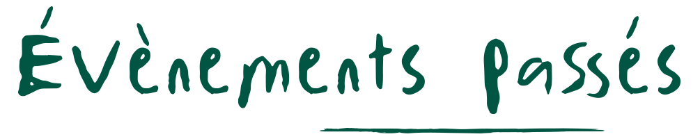 Événements passés